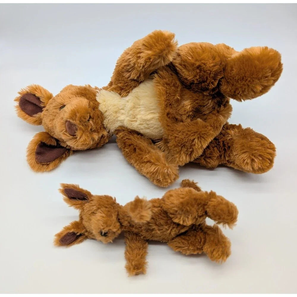 Kohl's Cares Mother Kangaroo and Joey Plush 14.5